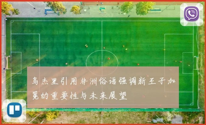 乌杰里引用非洲俗语强调新王子加冕的重要性与未来展望