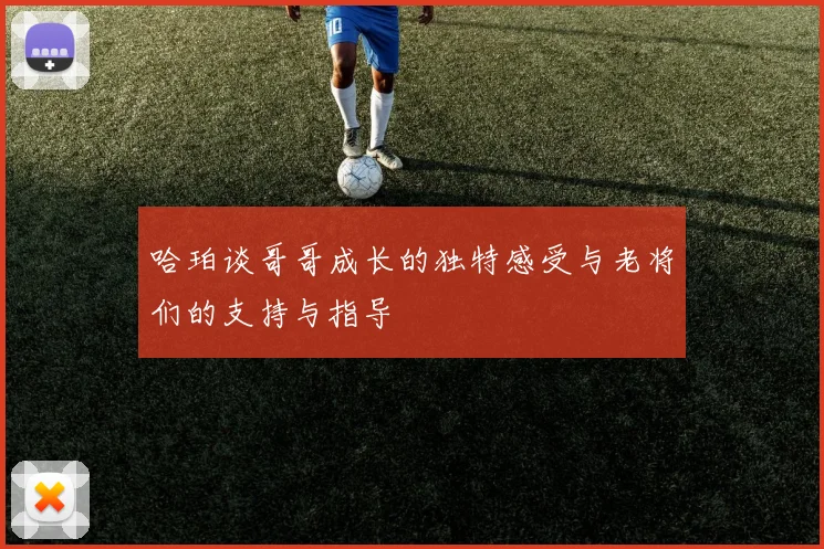 哈珀谈哥哥成长的独特感受与老将们的支持与指导